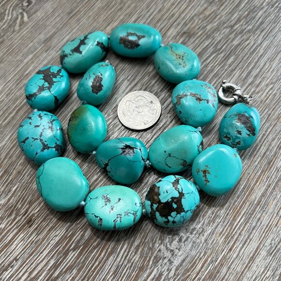 GORGEOUS authentic turquoise stone necklace! - Picture 4 of 4